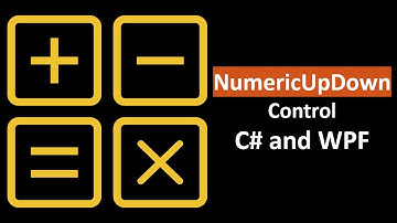 Creating NumericUpDownControl from scratch | C# and XAML