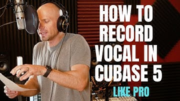 How to Record Vocals in Cubase 5 | Step-by-Step Vocal Recording Tutorial