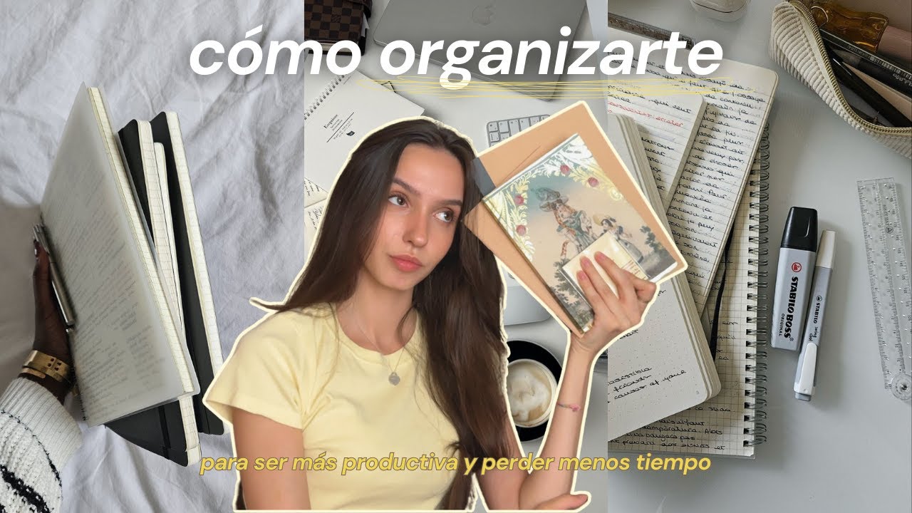 Cómo organizar tu vida académica (paso a paso) | Mi método 🖋️📓