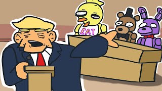 Trump Talks about Freddy Fazbear's Pizza (animated)
