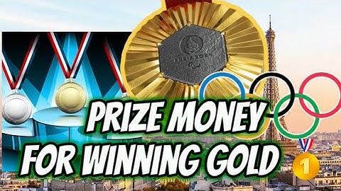 SHOCKING numbers: How much prize MONEY do Olympics athletes earn for winning a gold medal?!