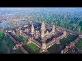 Angkor Wat Cambodia from the sky | 2018