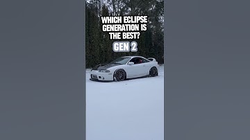 Which #eclipse generation is the best? #mitsubishi #fastandfurious #mitsubishieclipse