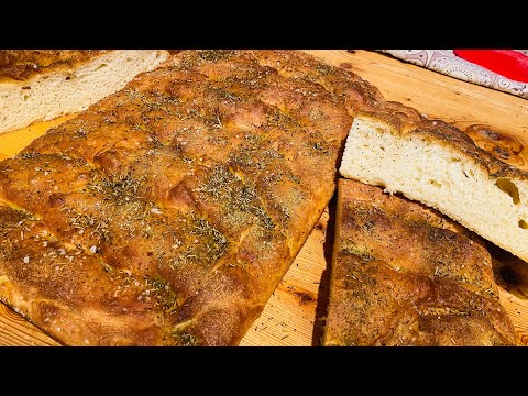 Focaccia morbidissima. Tecnica infallibile