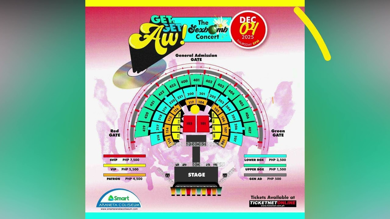 GET GET AW! The Sexbomb Concert | December 4, 2025 sa Smart Araneta Coliseum! | Di Ko Na Mapipigilan