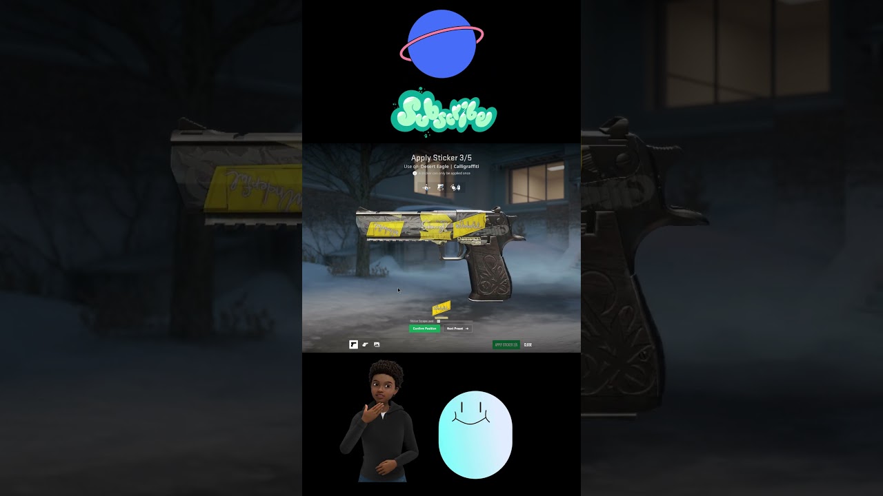 CS2 Epic Sticker Craft and Armory Charm 