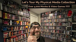 Movie Room Tour  Over 4000 Pieces Of Physical Media Live In My Basement!