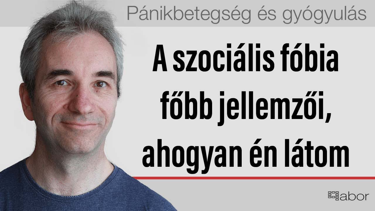 látás szociális fóbia)