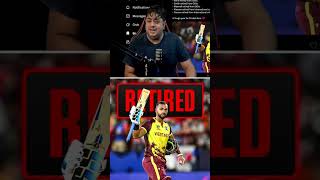 Celebrity Nicholas Puran retire from international cricket 🤷🏻 #cricket #nicholaspooran #retirement Net Worth