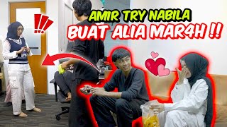 Amir Try Nabila Buat Alia Mar4H - Prank Confess Amir Jadi Ke Tak 