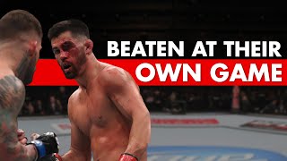 10 Fighters Who Were Beaten At Their Own Game