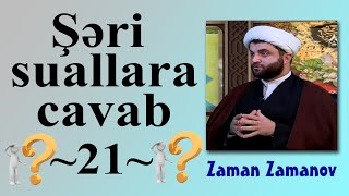 Fitrə Zəkat  Haqqında: Şəri suallara cavab - Zaman Zamanov (21)