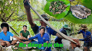 Anh 2 sợ Rắn mà gặp hoài , mò hang B.ắt cá khi đồng sạ lúa - Tập 38  | Út Phiêu Lưu