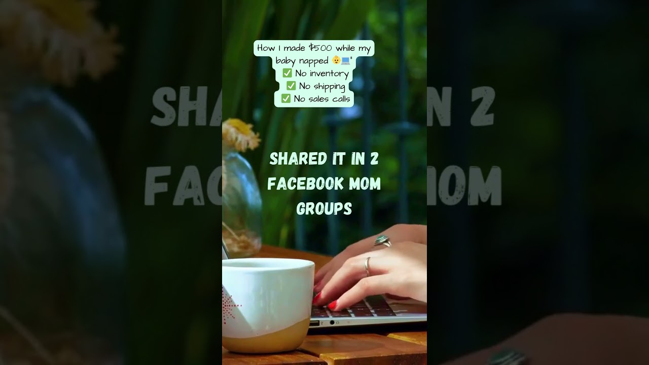 How I made $500 while my baby napped 