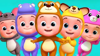 Five Little Babies Song + More Learning Rhymes for Kids