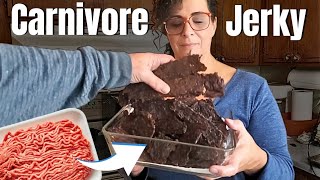 Easy and Affordable GROUND BEEF JERKY for The Carnivore Diet