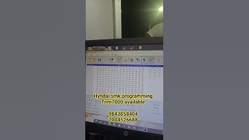 #ecmHyundai smk programming Tnm7000  #ecm #meter