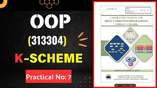 (OOP)OBJECT ORIENTED PROGRAMMING  ||manual answer | k scheme msbte | OOP | 3rd semester 313304