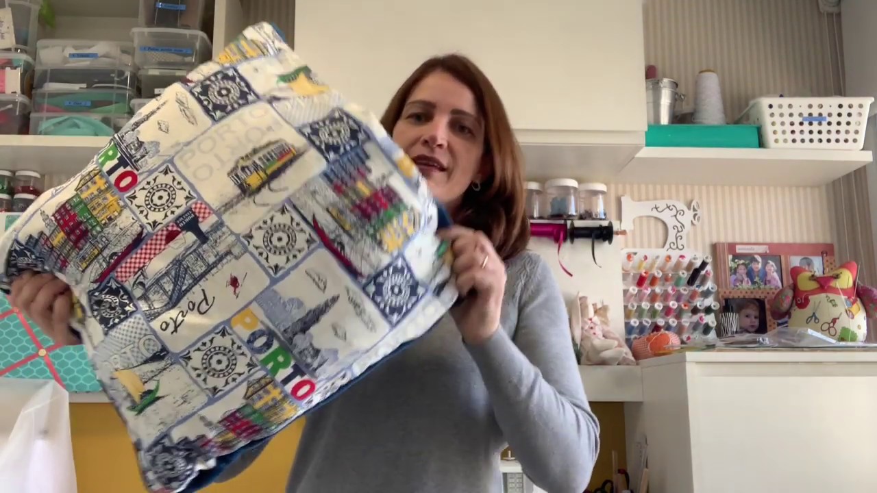 COMO FAZER UM COBERTOR ALMOFADA