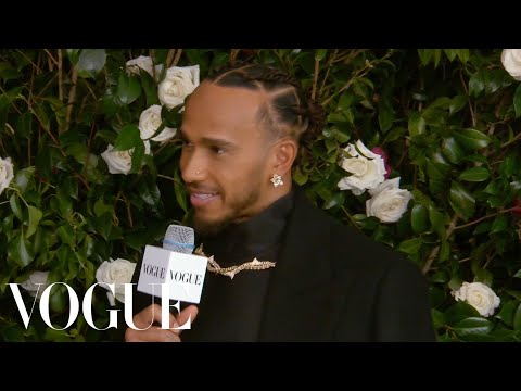 Lewis Hamilton on His Black History-Inspired Met Look | Met Gala 2024 | Vogue