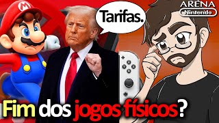 Presidente dos EUA Donald Trump ameaça o futuro dos videogames físicos? | Arena Nintendo