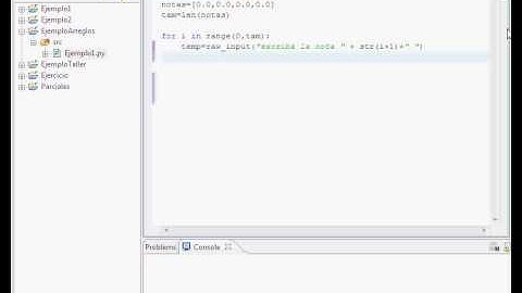 Ejercicio ponderado python