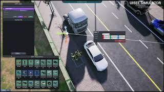 UISEE Simulation tools:process of building up pedestrian test cases