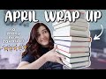 I read 15 books in april and read my favorite book of the year so far  april wrap up