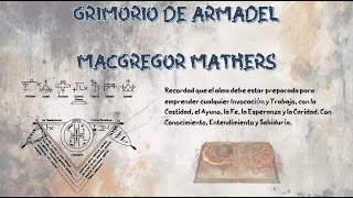 EL GRIMORIO DE ARMADEL  - Samuel Liddell MacGregor Mathers