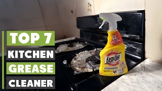 Best Kitchen Grease Cleaner: Top Picks for 2025