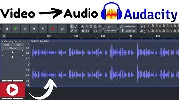 Extract Audio from Any Video Using Audacity
