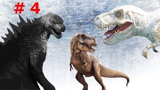 Динозавры стихий. ГДЕ ОТЫСКАТЬ ПОСОХ ЖИЗНИ!!! Динозавры против Годзиллы. 4 серия