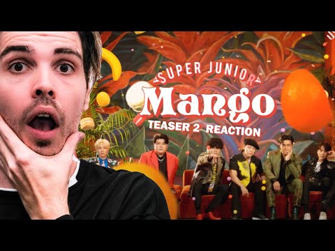 REACTING TO | SUPER JUNIOR 슈퍼주니어 'Mango' MV Teaser #2 | Videographer Reacts K-Series