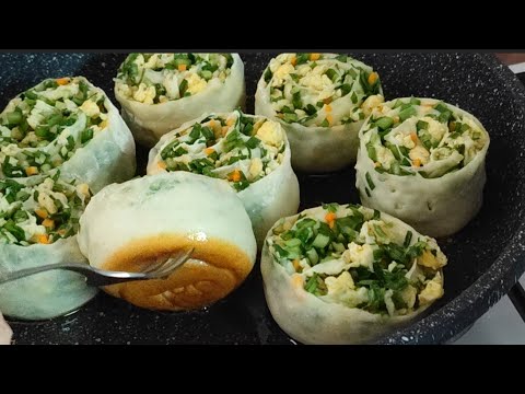 МЯГКИЙ СЛОЕНЫЙ ПЕЛЬМЕНЬ - ЦВЕТОК ПО КИТАЙСКИ ✅А ПО НАШЕМУ ПРОСТО МАНТЫ (ХАНУМ) НА СКОВОРОДЕ
