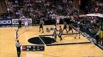 Duncan puts the Jazz to Sleep