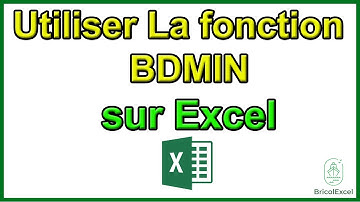 Comment utiliser La fonction BDMIN en Excel