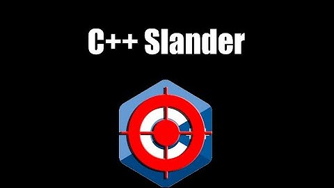 C++ Slander
