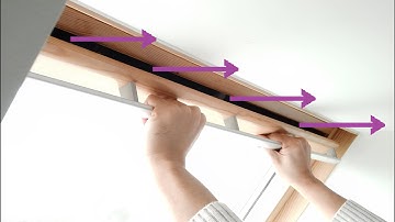 How to Open and Close a Velux Roof Window #velux  @VeluxGroup