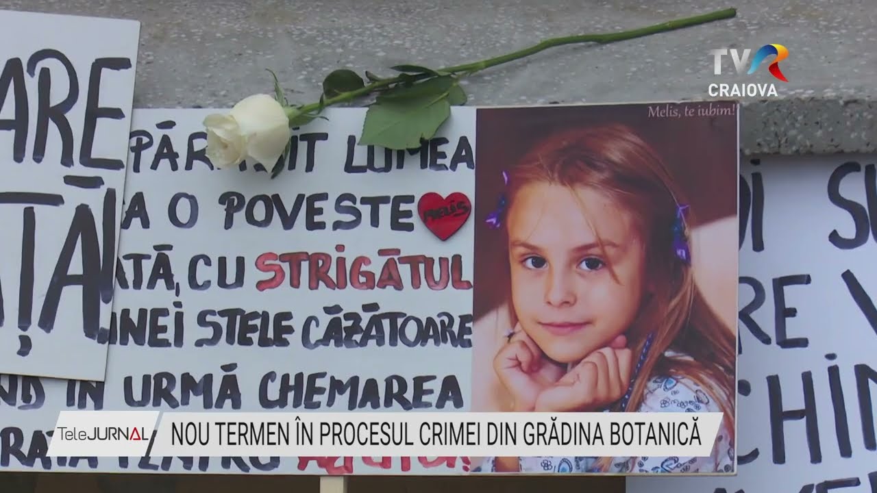 NOU TERMEN ÎN PROCESUL CRIMEI DIN GRĂDINA BOTANICĂ