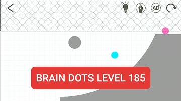 BRAIN DOTS LEVEL - 185 (SIMPLE METHOD ) WALKTHROUGH