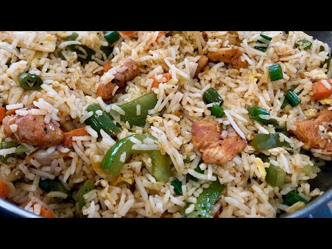 chicken-fried-rice-|-சிக்கன்-பிரைட்-ரைஸ்-|chicken-fried-rice-recipe-in-tamil-|fast-food-chicken-rice