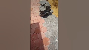 hexagon,22 pavers per sqmtr