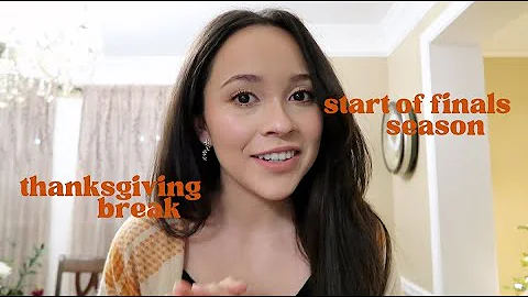 thanksgiving + start of finals szn | vlogmas day 1