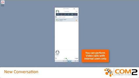 Avaya Equinox Desktop - New Conversation