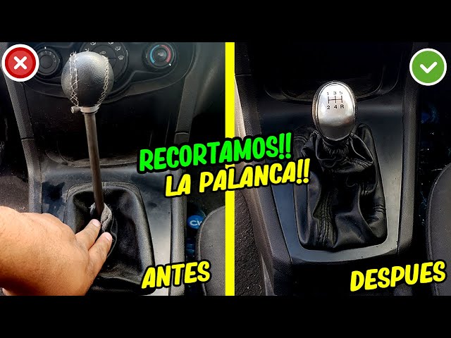 COMO RECORTAR🔥 ✂ PALANCA DE CAMBIOS/SUPER SENCILLO✓/FACIL DE HACER😱 