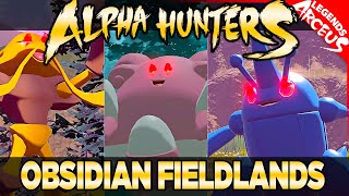 Every Alpha Pokemon in Obsidian Fieldlands - Pokemon Legends Arceus
