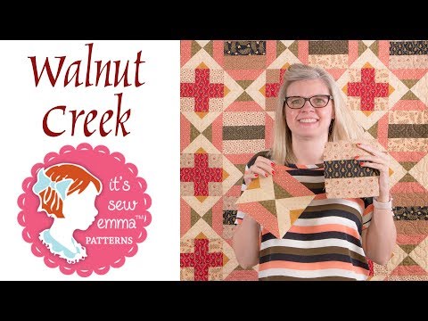 Marseille Quilt Pattern | It's Sew Emma #ISE-262