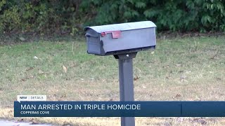 Three found dead in Copperas Cove home, suspect charged with murder