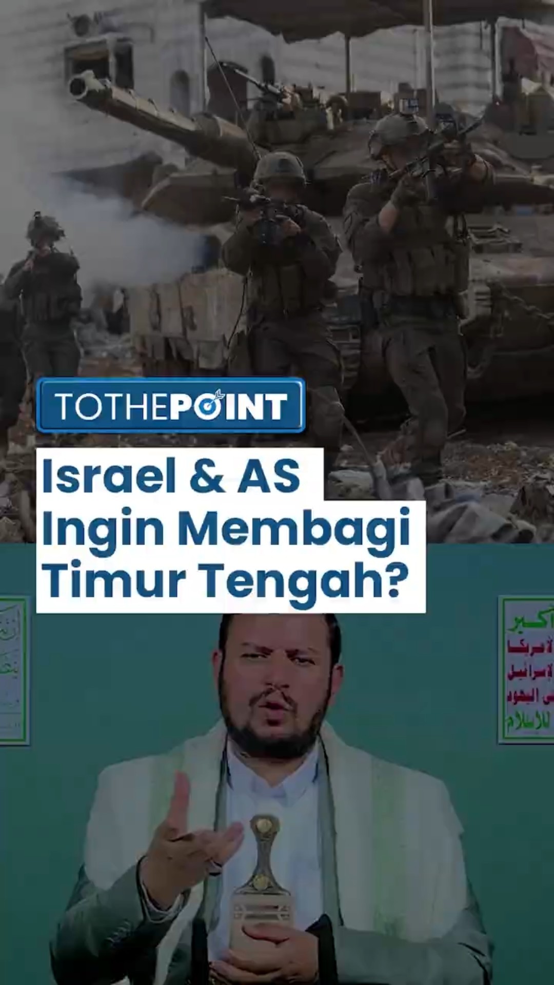 Al-Houthi Ungkap Pendapatnya tentang Niat Israel dan Amerika Serikat yang Ingin Membagi Timur Tengah
