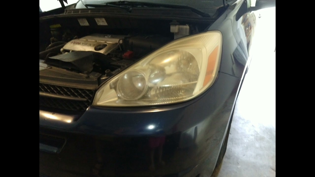 Faded headlights? Before and after Sylvania headlight restoration kit cleared up our Toyota